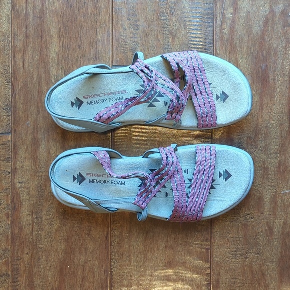Skechers Memory Foam Sandals - Picture 2 of 4